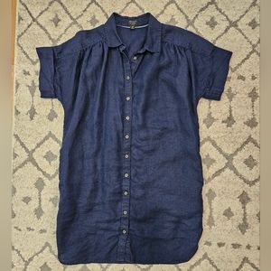 Baird McNutt J Crew Linen Dress